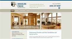 Desktop Screenshot of breezefreewindow.com